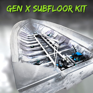 Build from Scratch - Subfloor Kit-Aluminum-1-Tiny Boat Nation