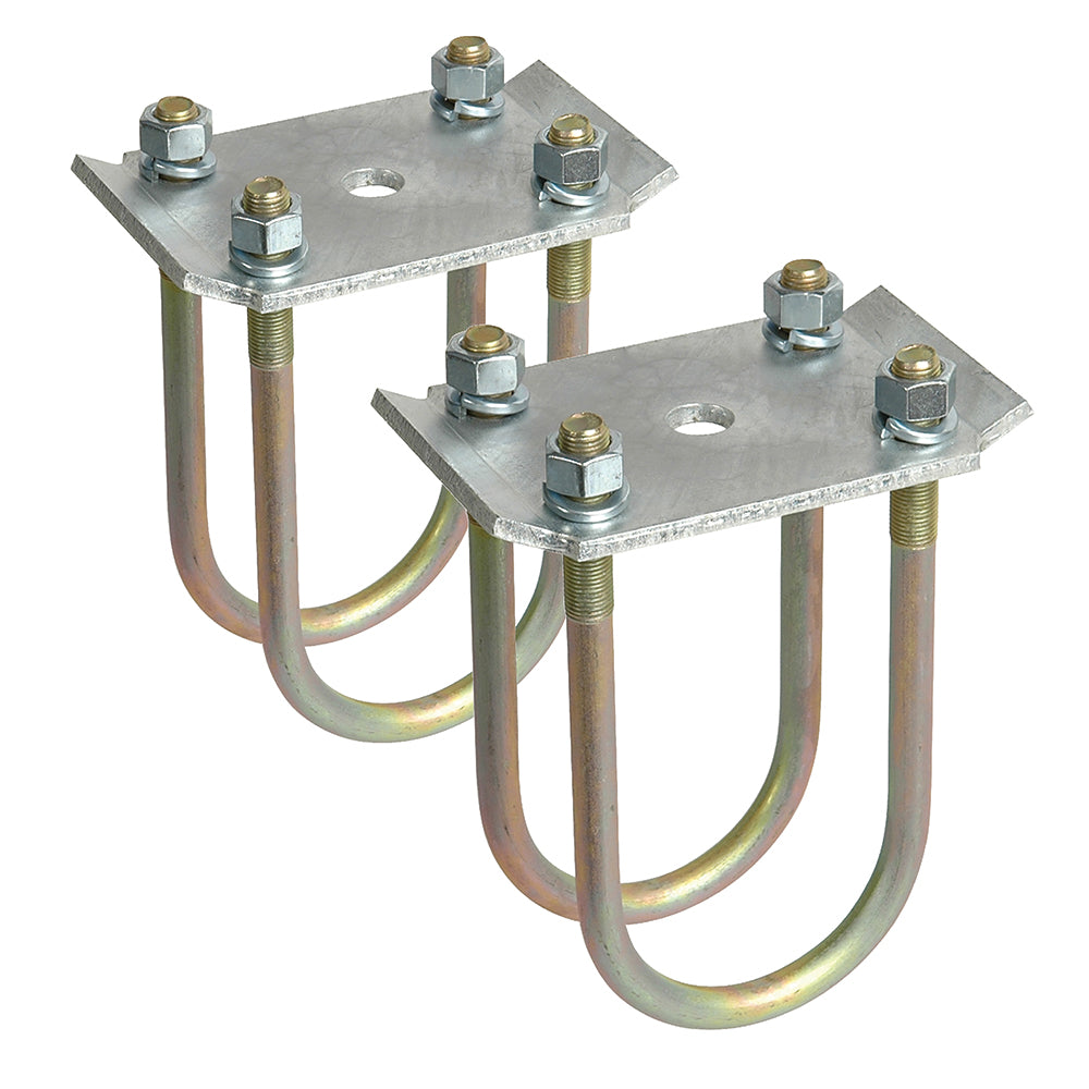 C.E. Smith Axel Tie Plate Kit f-3&quot; Round Axel-Trailering-1-Tiny Boat Nation