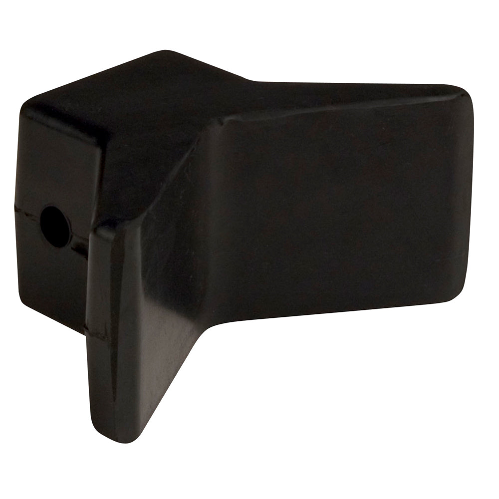 C.E. Smith Bow Y-Stop - 3&quot; x 3&quot; - Black Natural Rubber-Trailering-1-Tiny Boat Nation