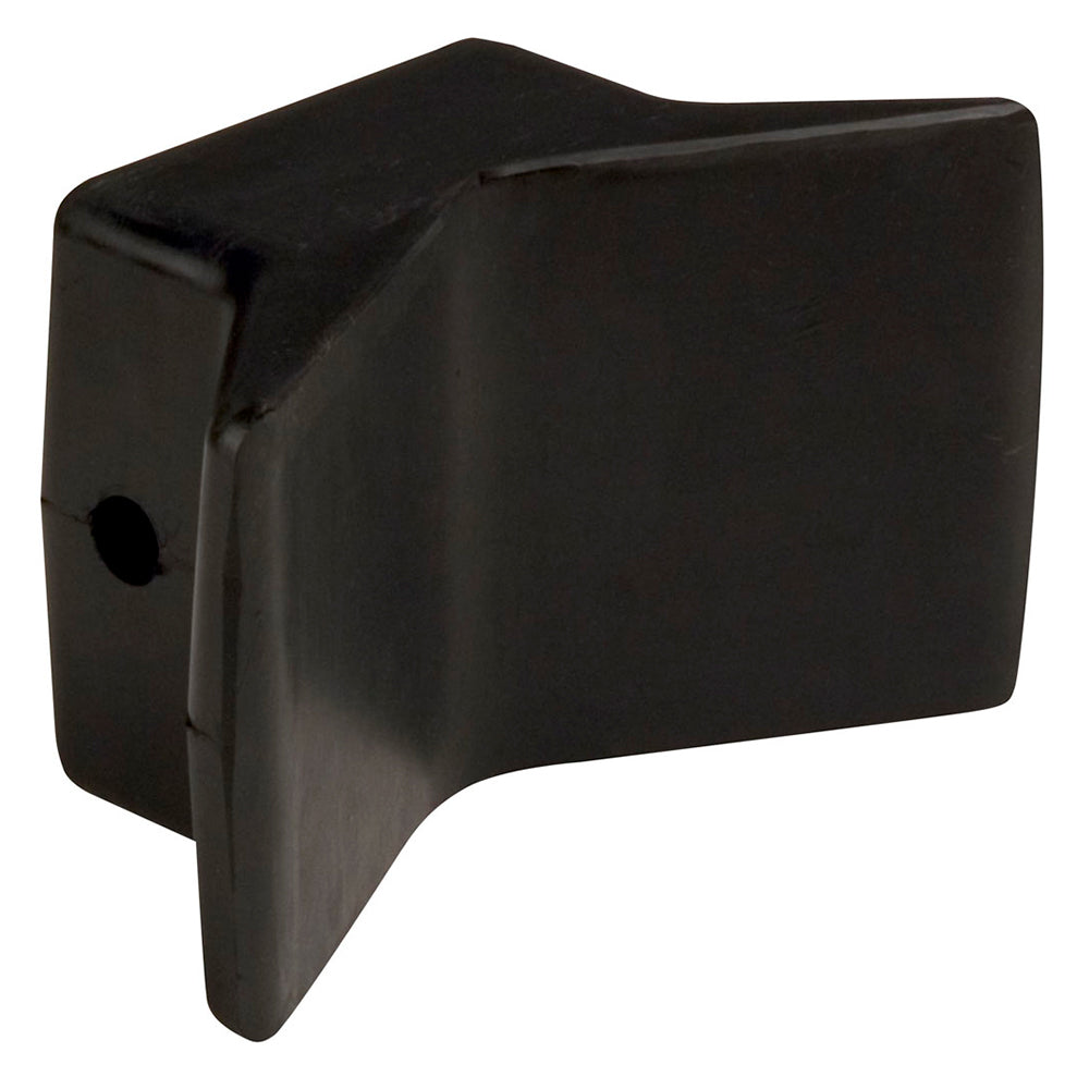 C.E. Smith Bow Y-Stop - 4" x 4" - Black Natural Rubber-Trailering-1-Tiny Boat Nation