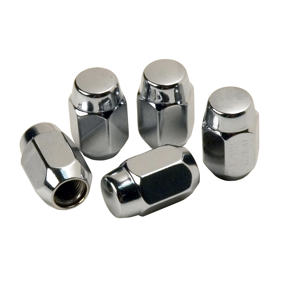 C.E. Smith Chrome Acorn Wheel Nuts - 1-2&quot;-20-Trailering-1-Tiny Boat Nation