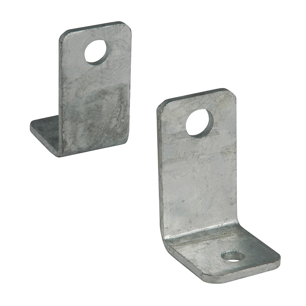 C.E. Smith Side Angle "L" Bracket - Pair - Galvanized-Trailering-1-Tiny Boat Nation