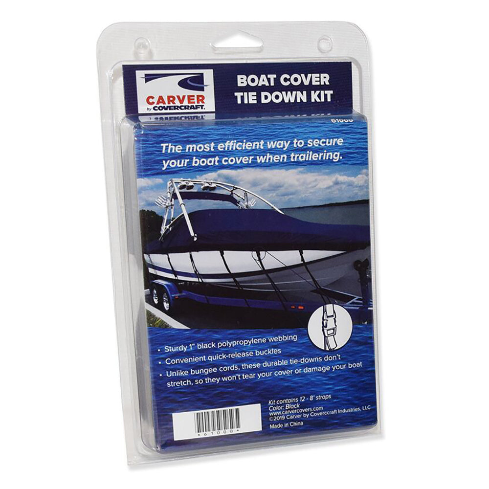 Carver Boat Cover Tie Down Kit-Boat Outfitting-1-Tiny Boat Nation