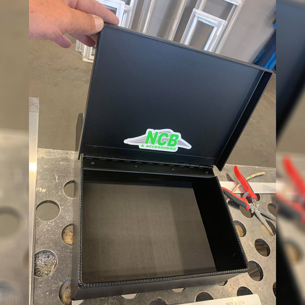 Center Storage Console - Glove Box - Gen 1 Version-Boat Outfitting-7-Tiny Boat Nation