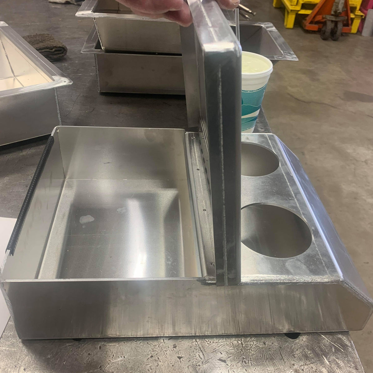 Center Storage Console - Glove Box - Gen 1 Version-Boat Outfitting-8-Tiny Boat Nation