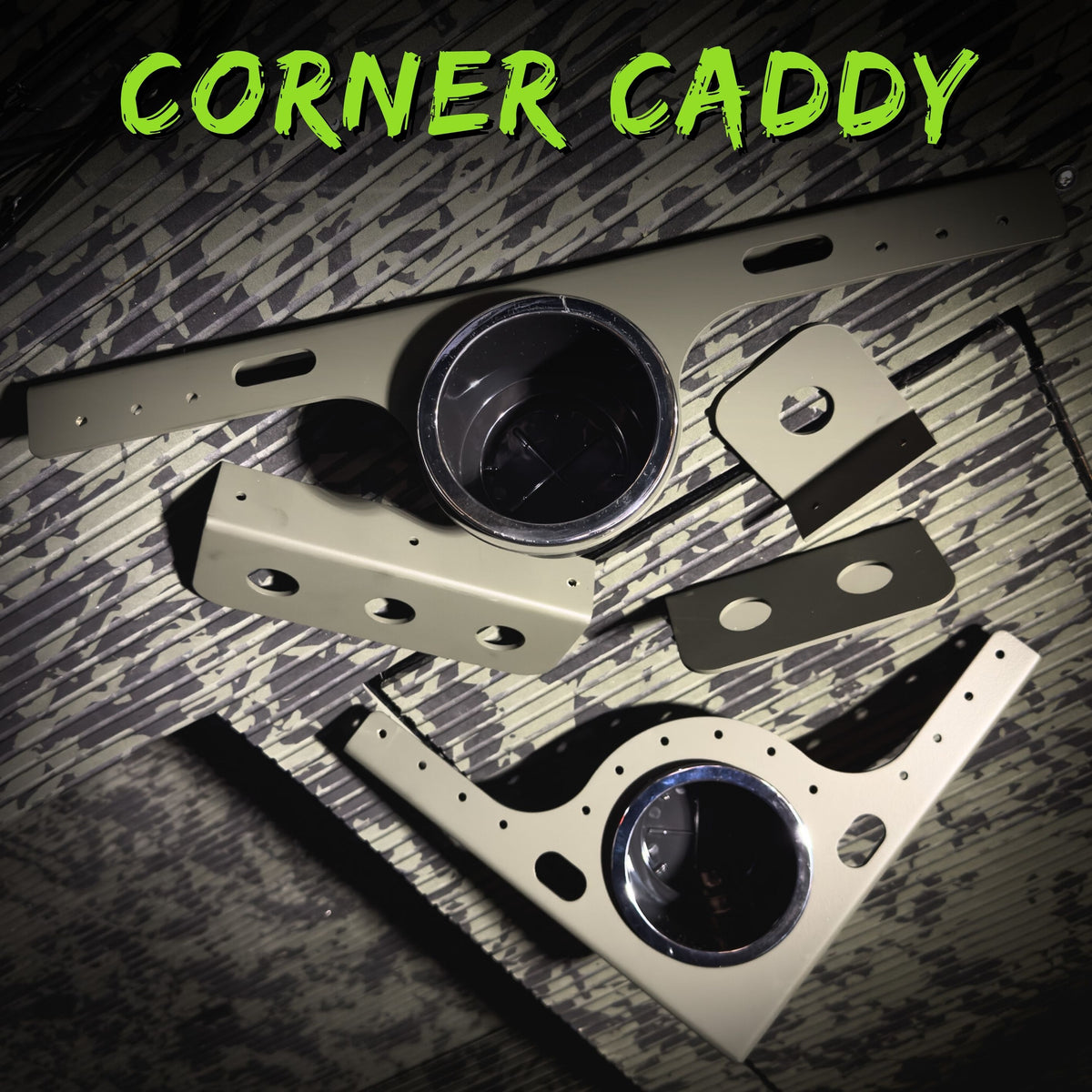 Corner Caddy - Gear, tackle, Cup &amp; tool ALL-IN-ONE!-Boat Outfitting-1-Tiny Boat Nation