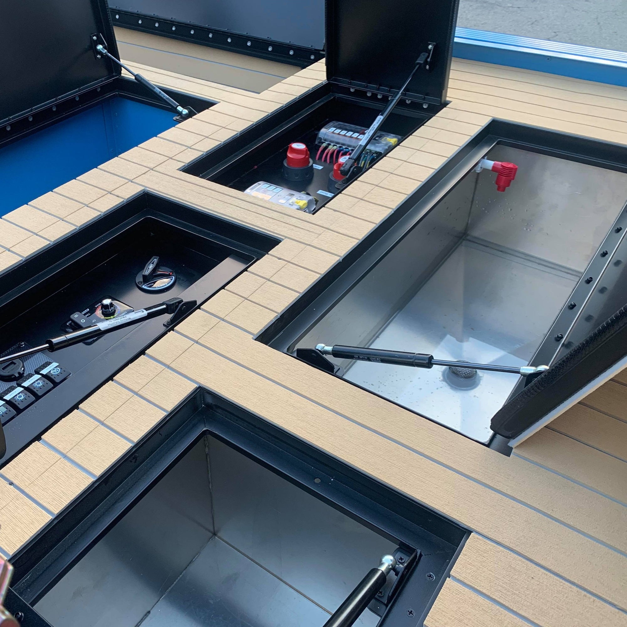 Drop-in Dry Hatch Lids - Pre-Built-Marine Hardware-1-Tiny Boat Nation