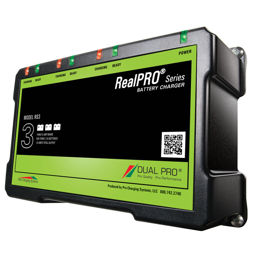 Dual Pro RealPRO Series Battery Charger - 18A - 3-6A-Banks - 12V-36V-Electrical-1-Tiny Boat Nation