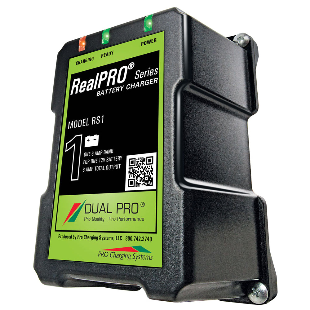 Dual Pro RealPRO Series Battery Charger - 6A - 1-Bank - 12V-Electrical-1-Tiny Boat Nation