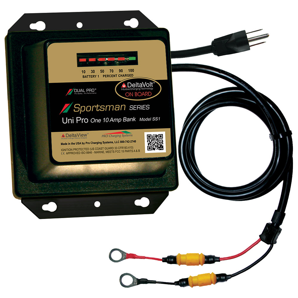 Dual Pro Sportsman Series Battery Charger - 10A - 1-Bank - 12V-Electrical-1-Tiny Boat Nation