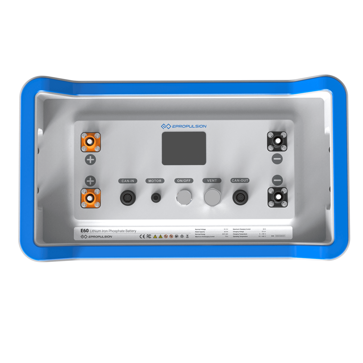 EPropulsion E-Series E60 Lithium Iron Phosphate Battery (LiFePO4)-Watercraft Engines &amp; Motors-8-Tiny Boat Nation