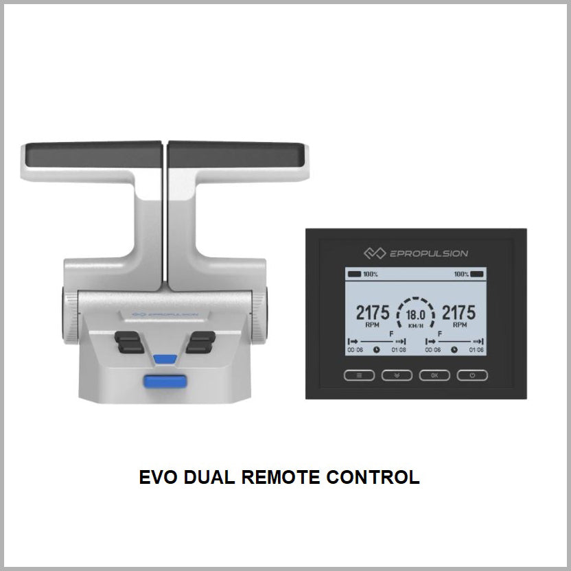 EPropulsion Evo Throttle Controllers-Watercraft Engines &amp; Motors-Evo Dual Remote Control-5-Tiny Boat Nation