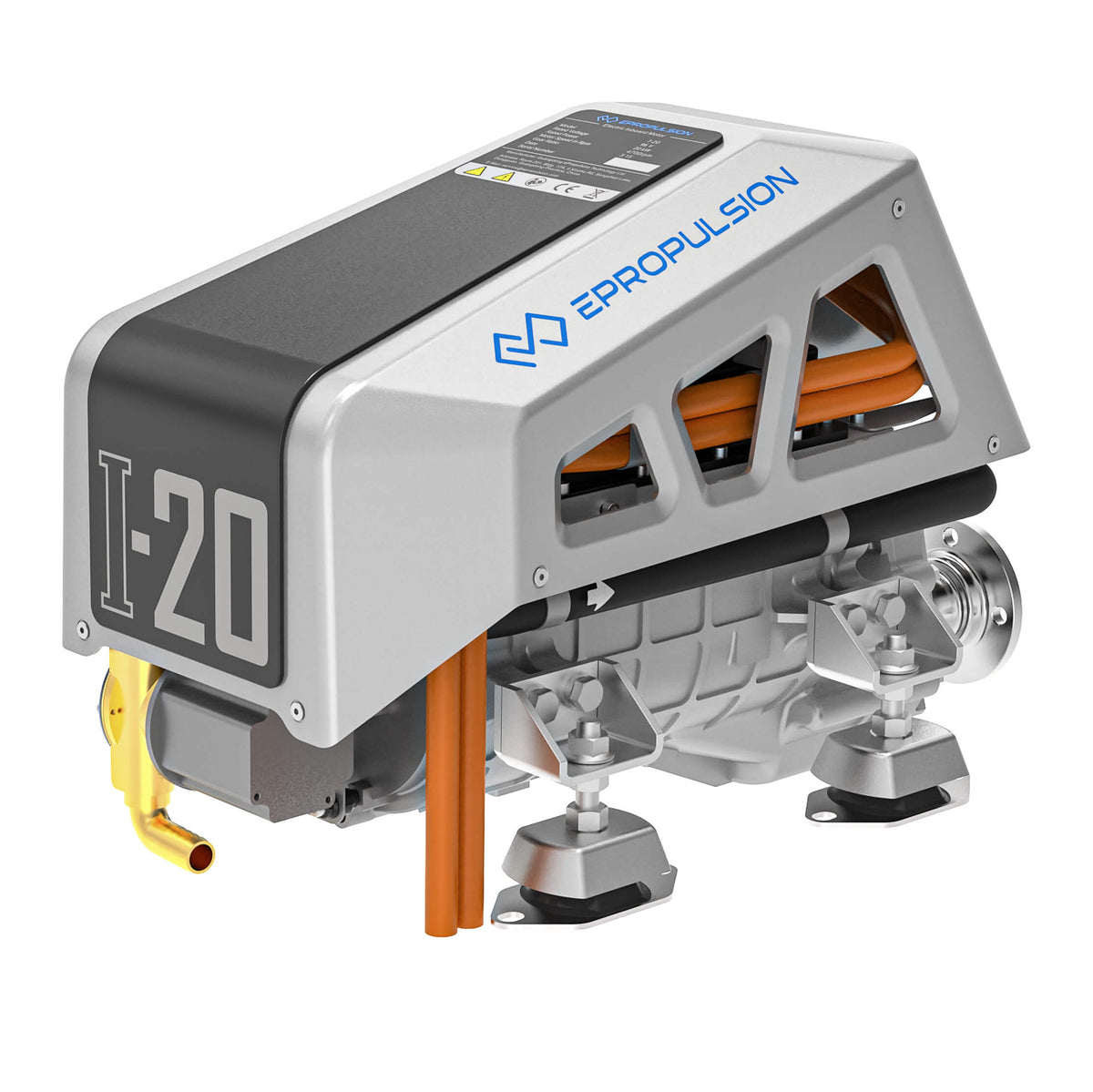 ePropulsion I-Series Electric Inboard Motor I-20 (20 kW)-Watercraft Engines & Motors-6-Tiny Boat Nation