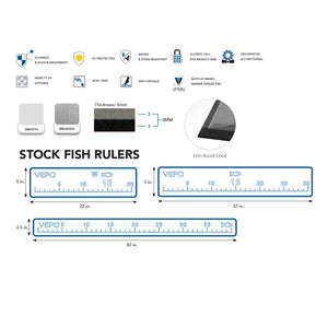 Fish Rulers - OrthoDek VEPO EVA Foam-Decking-5-Tiny Boat Nation