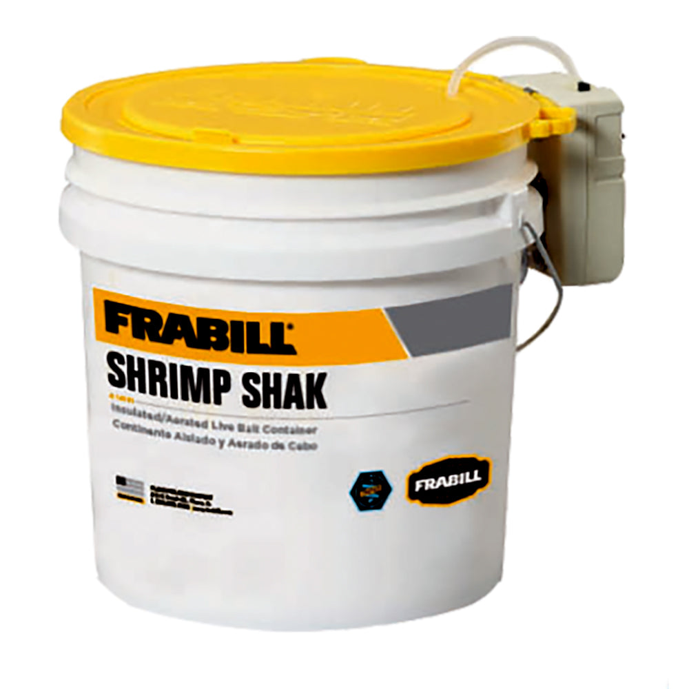 Frabill Shrimp Shak Bait Holder - 4.25 Gallons w-Aerator-Marine &amp; Livewell Plumbing-1-Tiny Boat Nation