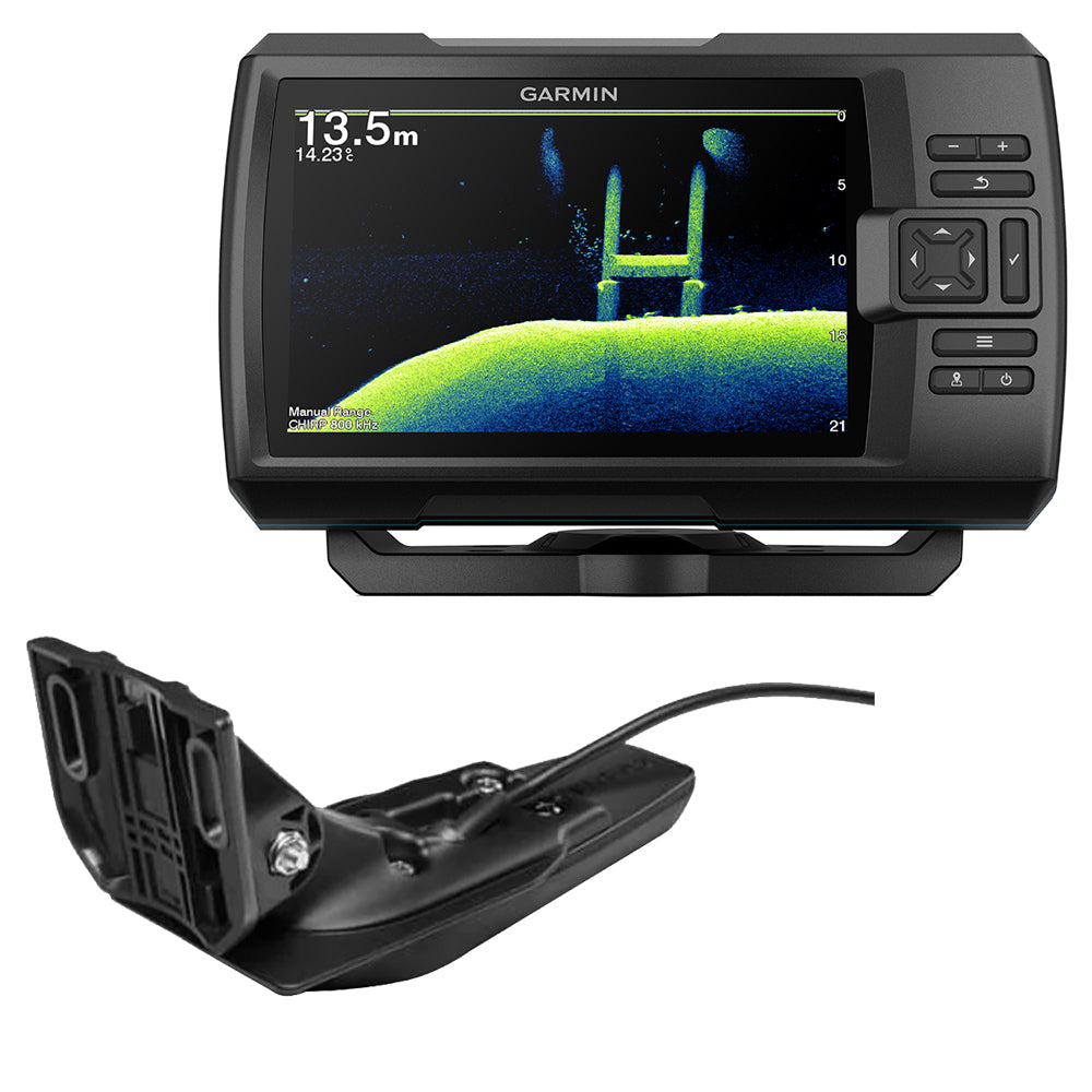 Garmin STRIKER™ Vivid 7cv Fishfinder w-GT20-TM Tiny Boat Nation