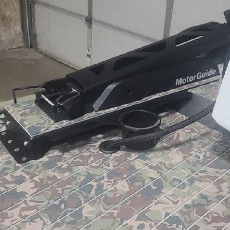 Gear Caddy - Trolling Motor Bracket-Boat Outfitting-8-Tiny Boat Nation