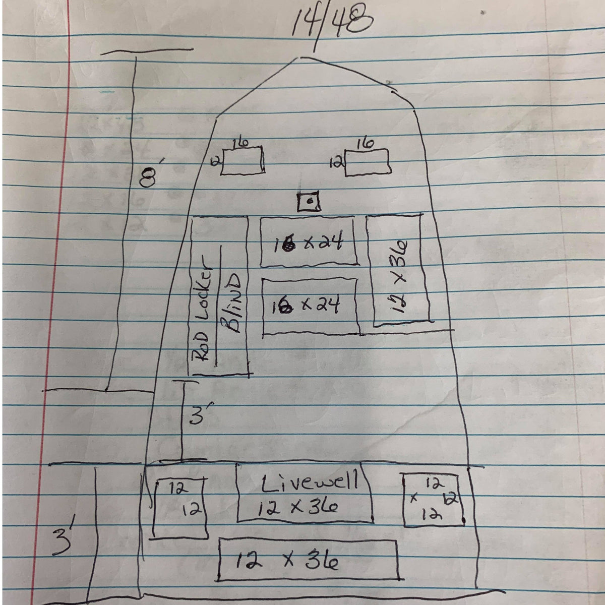Gen-X 14-15&#39; Jon Boat Kit-Marine Hardware-4-Tiny Boat Nation