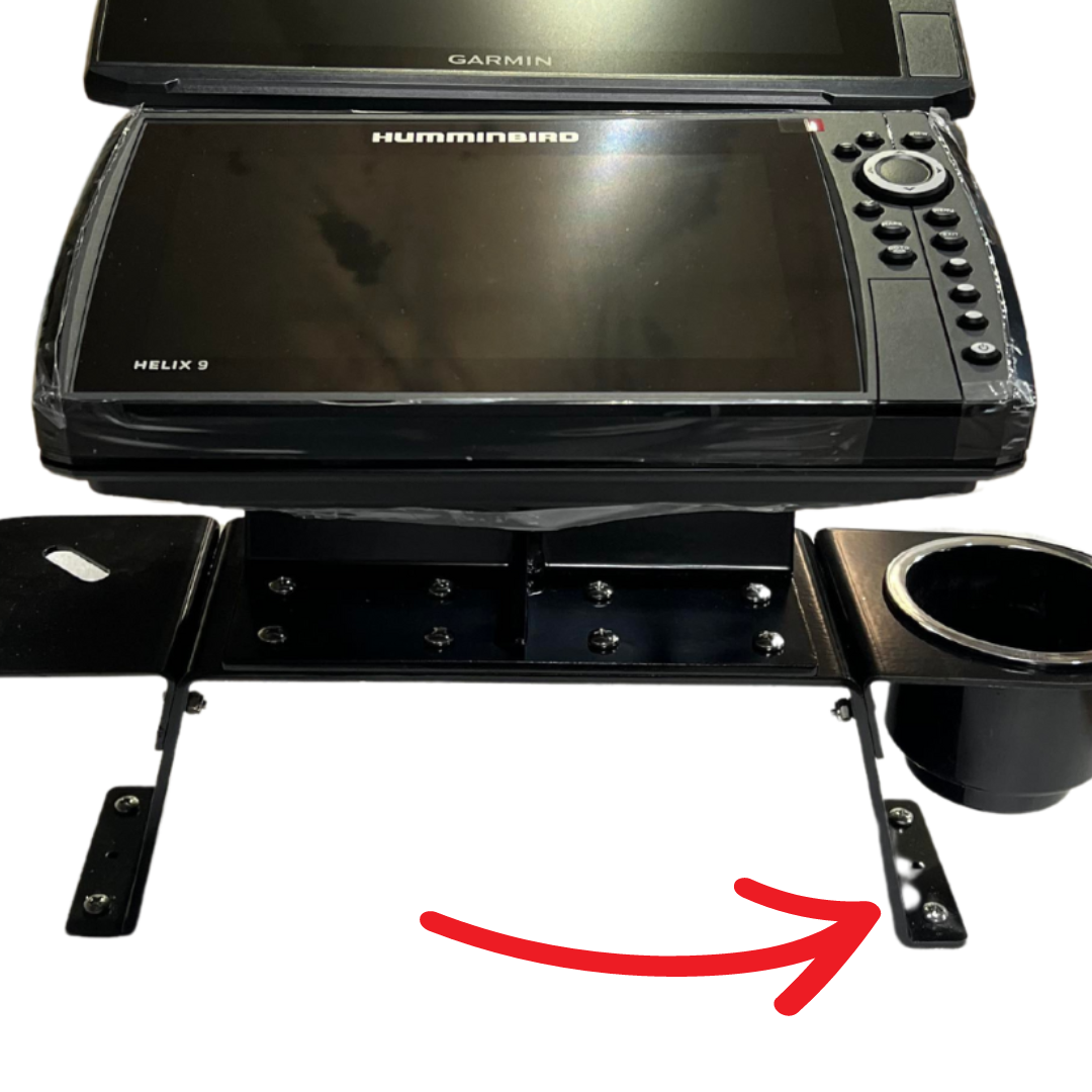 Heavy Duty Double Graph Mount-Watercraft Parts &amp; Accessories-17-Tiny Boat Nation