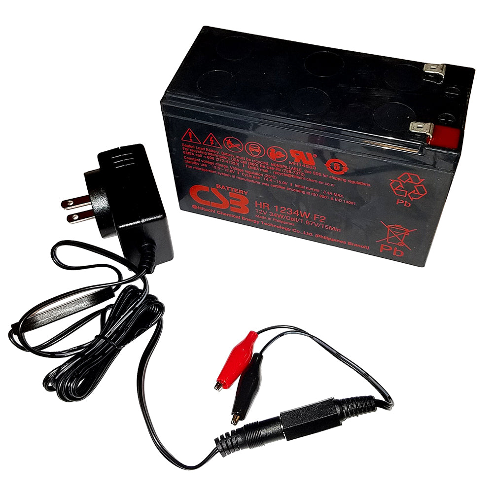 Humminbird 9Ah 12V AGM Battery Kit-Marine Navigation & Instruments-1-Tiny Boat Nation