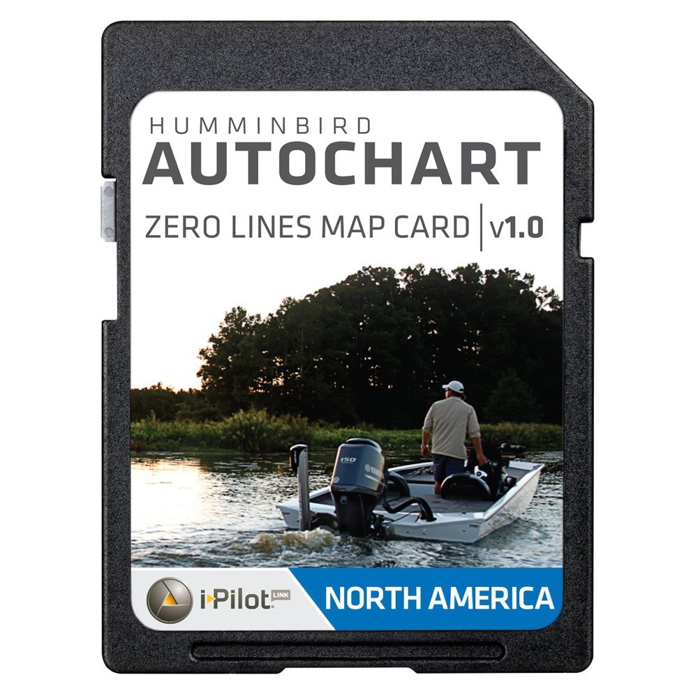Humminbird AutoChart Zero Lines Map Card-Cartography-1-Tiny Boat Nation
