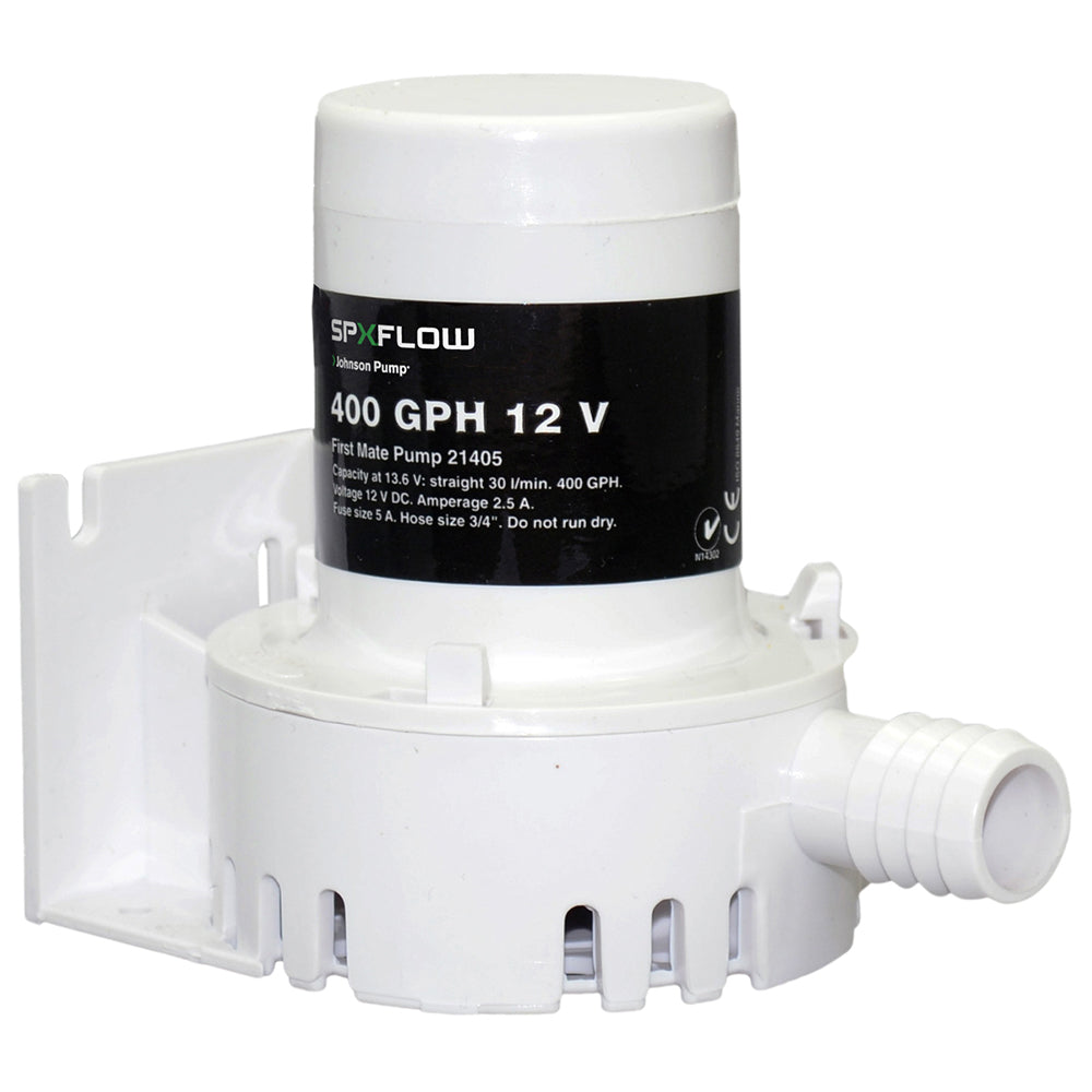 Johnson Pump 400 GPH Bilge Pump - 12V-Marine & Livewell Plumbing-1-Tiny Boat Nation