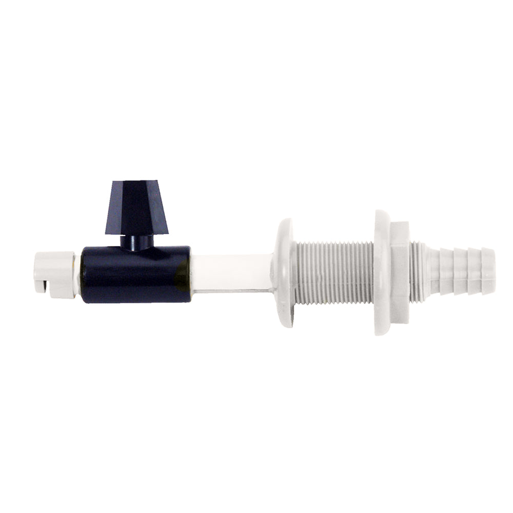 Johnson Pump Aerator Head - 6-¾" w-Shut Off Valve-Marine & Livewell Plumbing-1-Tiny Boat Nation