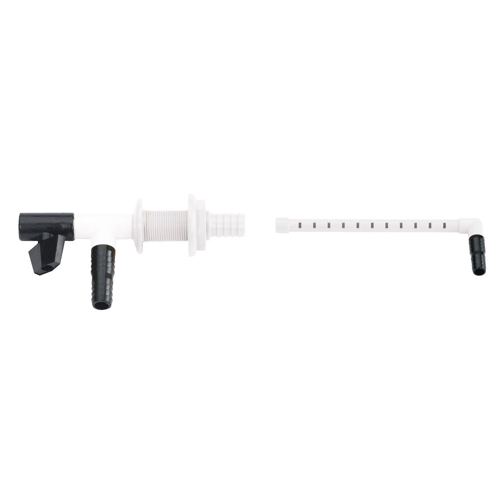 Johnson Pump Aerator Head - 8" Spray Bar w-6" Shut Off-Marine & Livewell Plumbing-1-Tiny Boat Nation