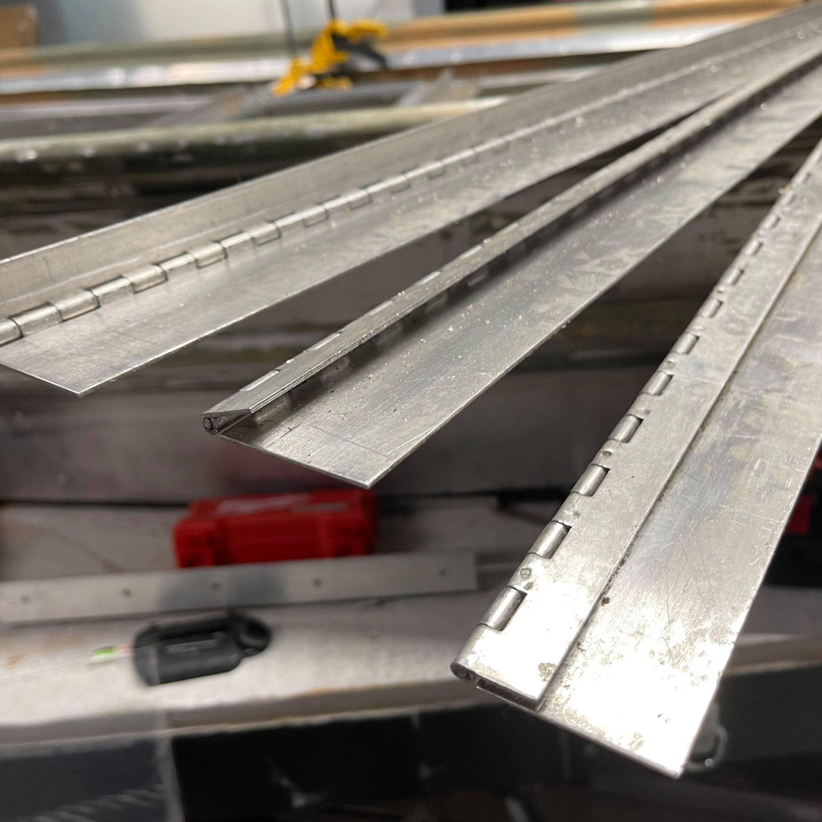 JonYak 2&quot; x 3/4&quot; Custom Piano Hinge-Marine Hardware-3-Tiny Boat Nation