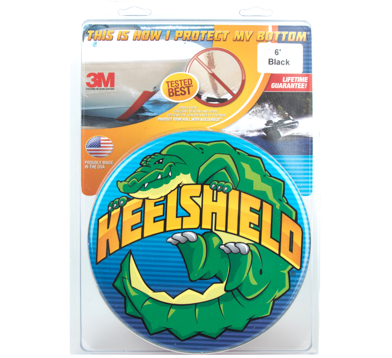 KeelShield® Keel Guard-Boat Outfitting-Black-4' Length Boats 13' and under-1-Tiny Boat Nation