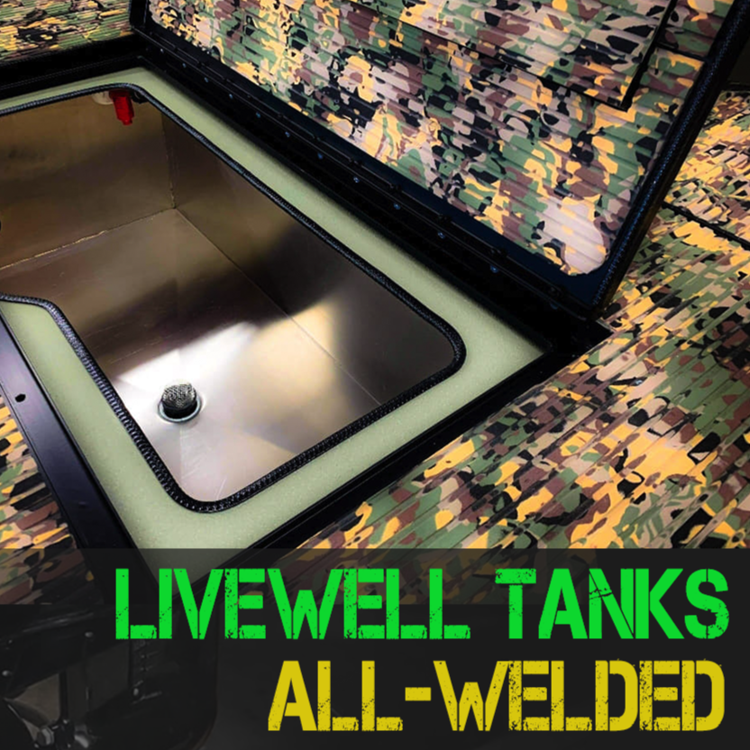 Livewell Tank- 18 Gal - All Welded-Marine &amp; Livewell Plumbing-4-Tiny Boat Nation