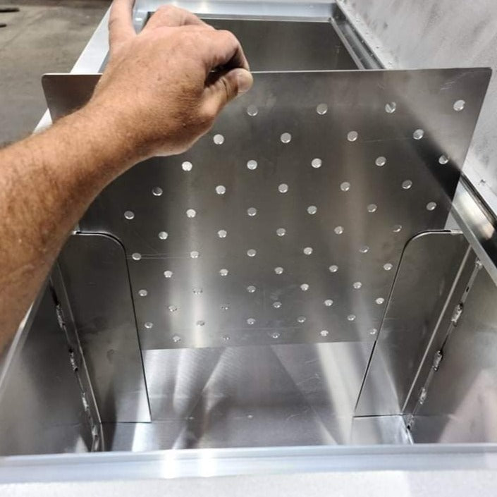 Livewell - XL Catfish Size with Divider-Marine &amp; Livewell Plumbing-3-Tiny Boat Nation