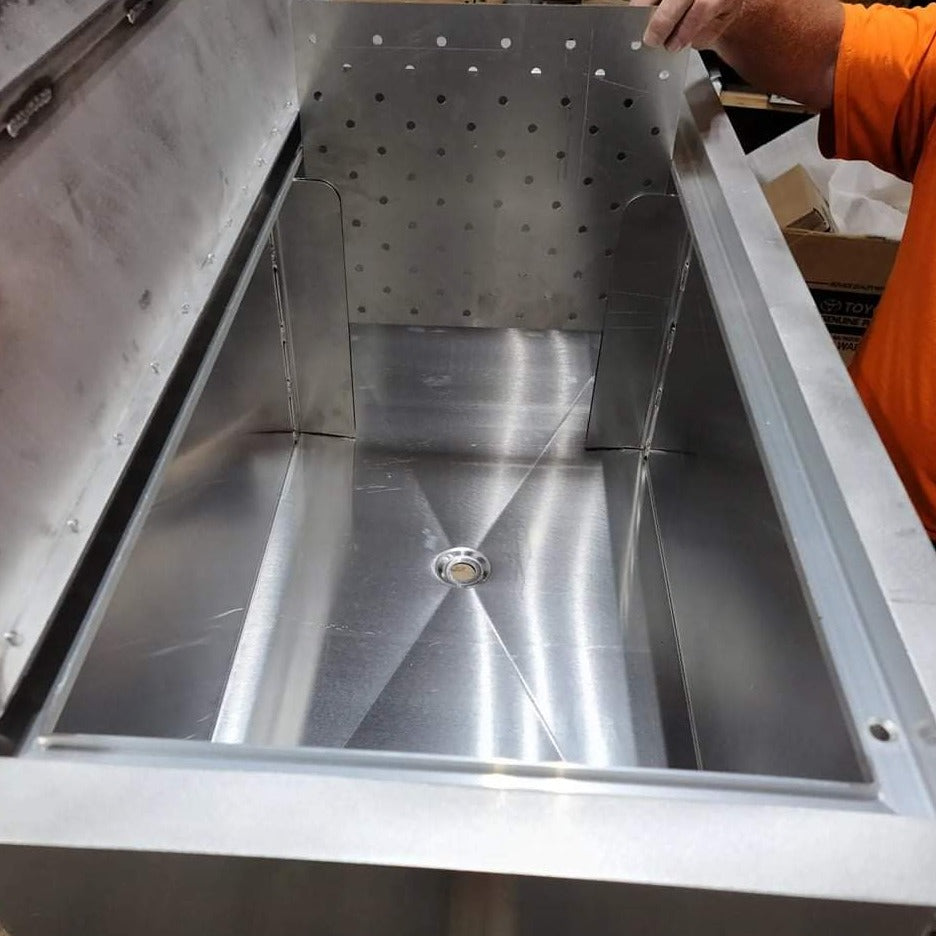 Livewell - XL Catfish Size with Divider-Marine &amp; Livewell Plumbing-6-Tiny Boat Nation