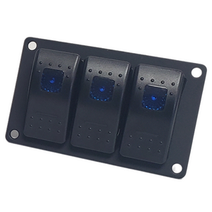 Mini Switch Panels - TBN Official-Electrical-3 Switches-Blue-5-Tiny Boat Nation