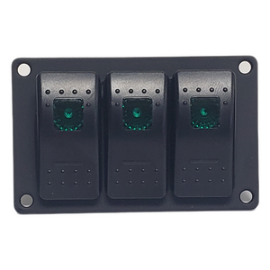 Mini Switch Panels - TBN Official-Electrical-3 Switches-Green-4-Tiny Boat Nation