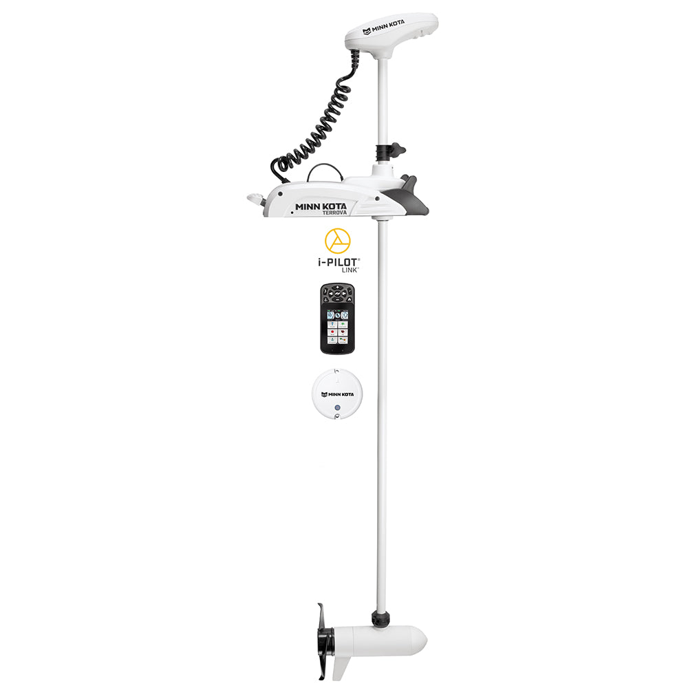 Minn Kota Riptide Terrova 112 Trolling Motor w-i-Pilot Link &amp; Bluetooth - 36V-112lb-87&quot;-Boat Outfitting-1-Tiny Boat Nation