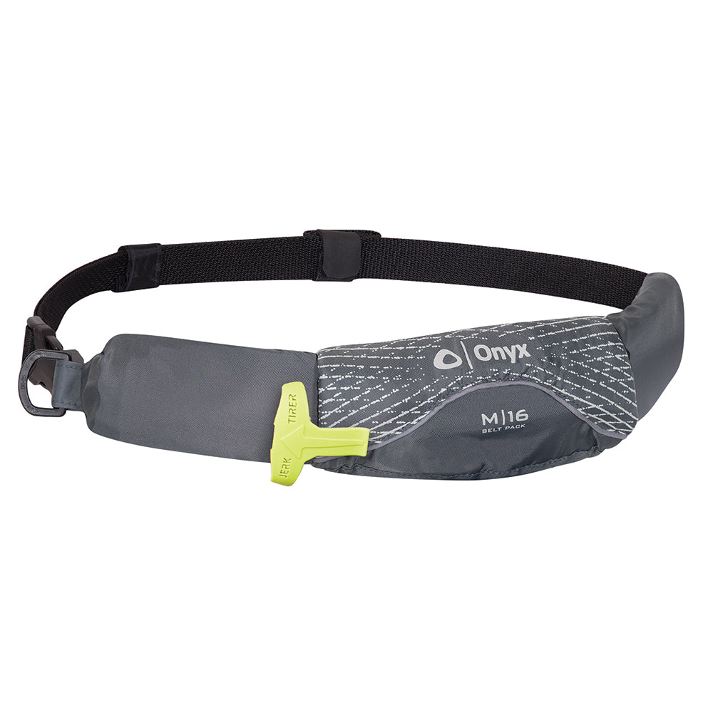 Onyx M-16 Manual Inflatable Belt Pack (PFD) - Grey-Marine Safety-1-Tiny Boat Nation