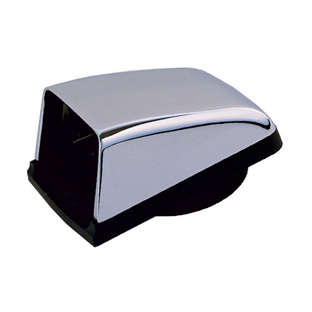 Perko Chromalex Cowl Vent - 3&quot; Duct - Chrome Plated Zinc-Marine Hardware-1-Tiny Boat Nation