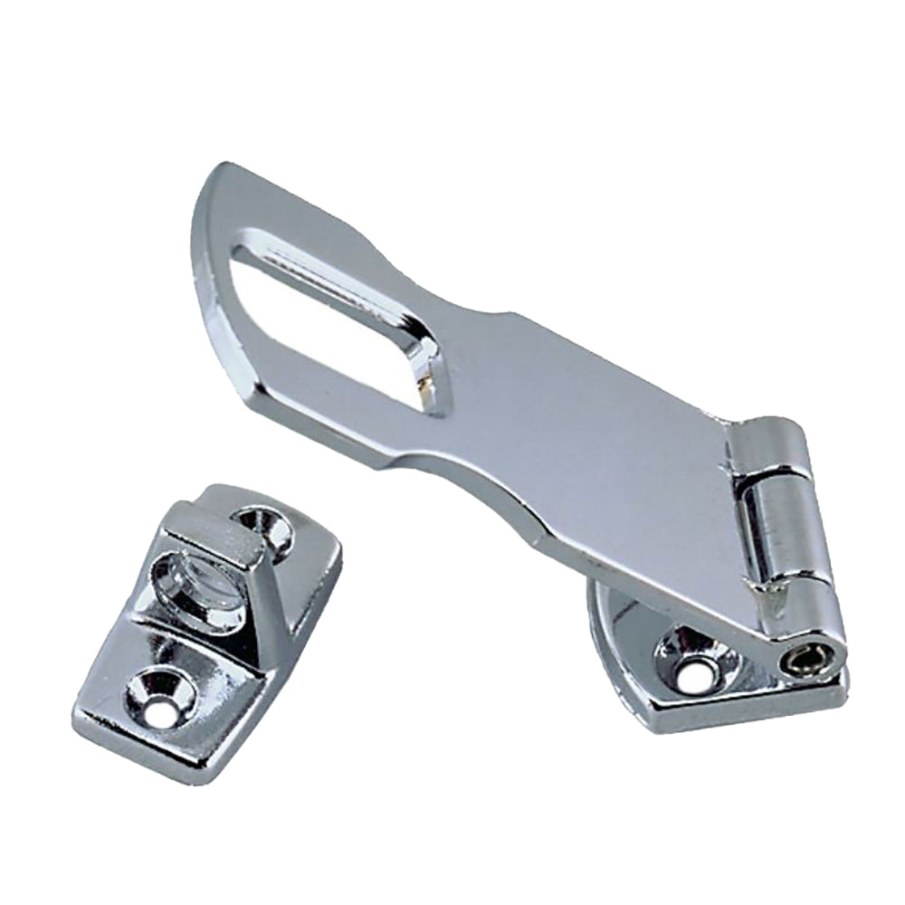 Perko Chrome Plated Zinc Hasp - 3&quot;-Marine Hardware-1-Tiny Boat Nation