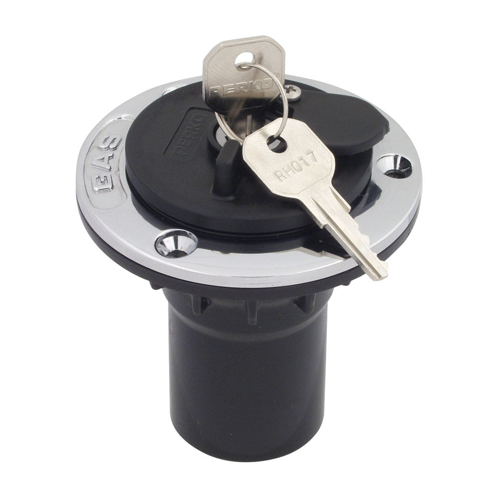 Perko Diesel Fill w- Locking Cap f- 1-1-2" Hose-Marine &amp; Livewell Plumbing-1-Tiny Boat Nation