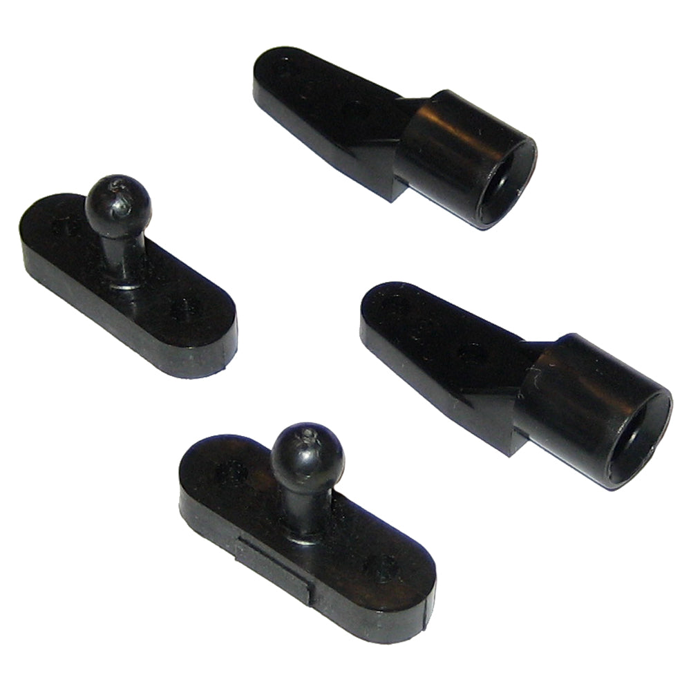Perko Door Catches - Black Nylon - Pair-Marine Hardware-1-Tiny Boat Nation