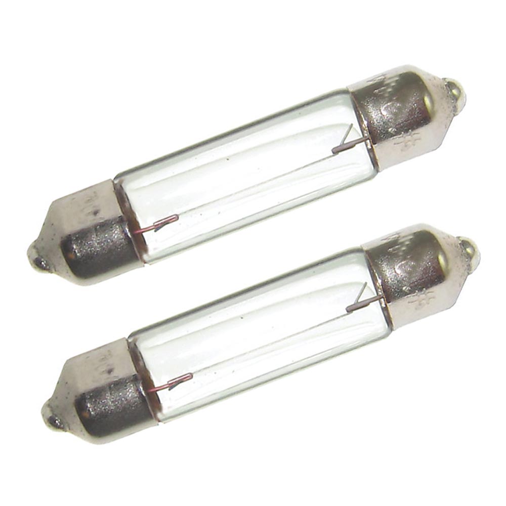 Perko Double Ended Festoon Bulbs - 12V, 10W, .74A - Pair-Lighting-1-Tiny Boat Nation