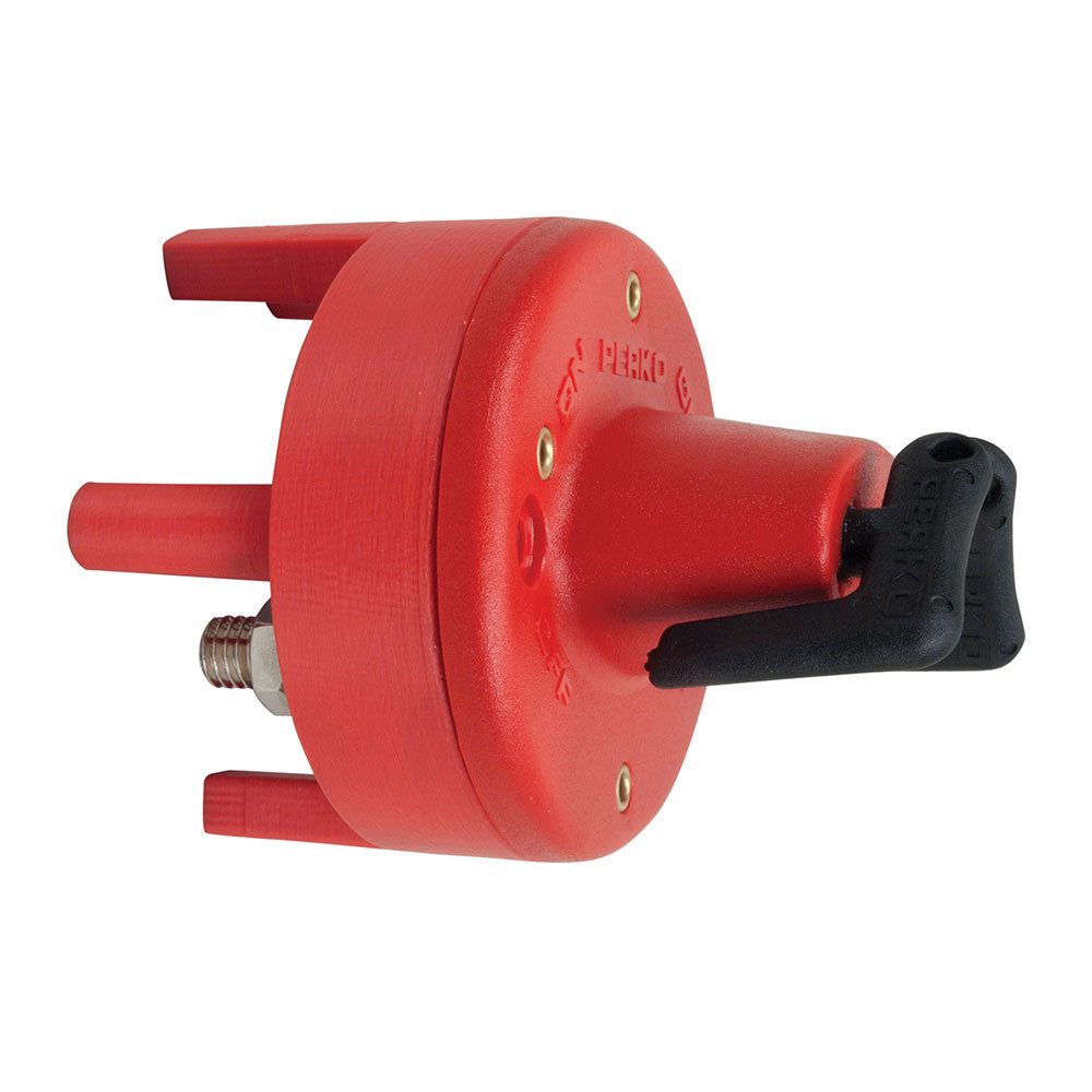 Perko Dual Battery Switch w-Mounting Ring &amp; Legs - Bulkhead Mount-Electrical-1-Tiny Boat Nation