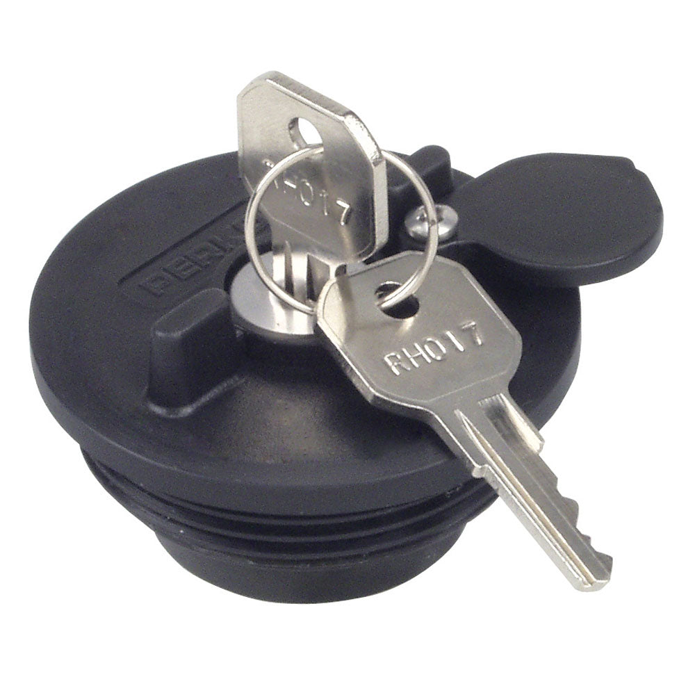 Perko Fuel System Locking Cap f- 1-1-2&quot; Non-Vented Fills - 0520 - 0527 - 0528 - 0557 - 0599 - 1270-Marine &amp; Livewell Plumbing-1-Tiny Boat Nation
