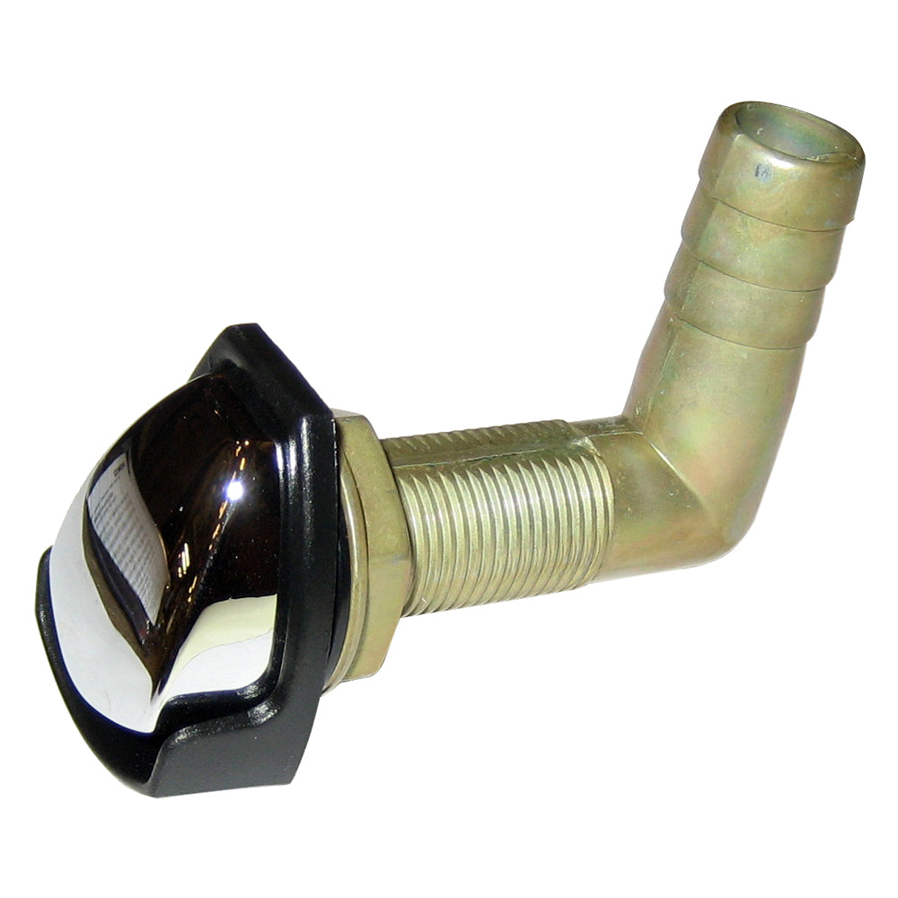 Perko Gas Tank Vent w-Swivel Elbow - Chrome-Black-Marine & Livewell Plumbing-1-Tiny Boat Nation