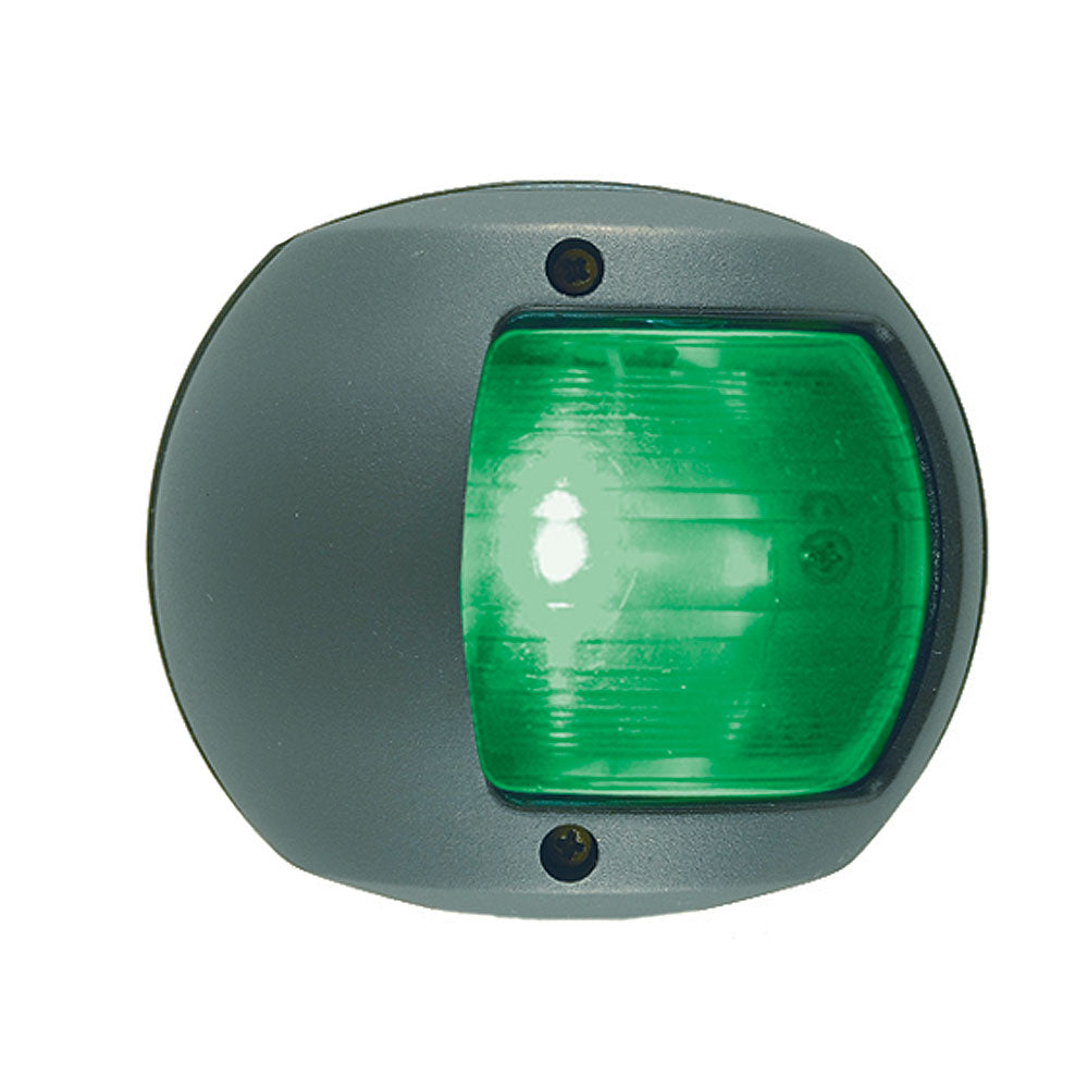 Perko LED Side Light - Green - 12V - Black Plastic Housing-Lighting-1-Tiny Boat Nation