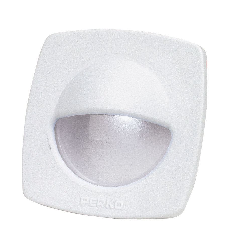 Perko LED Utility Light w-Snap-On Front Cover - White-Lighting-1-Tiny Boat Nation