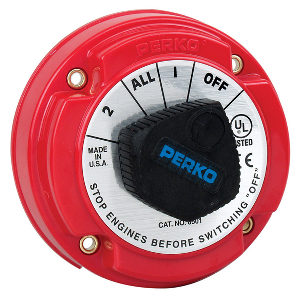 Perko Medium Duty Battery Selector Switch - 250A Continuous-Electrical-1-Tiny Boat Nation