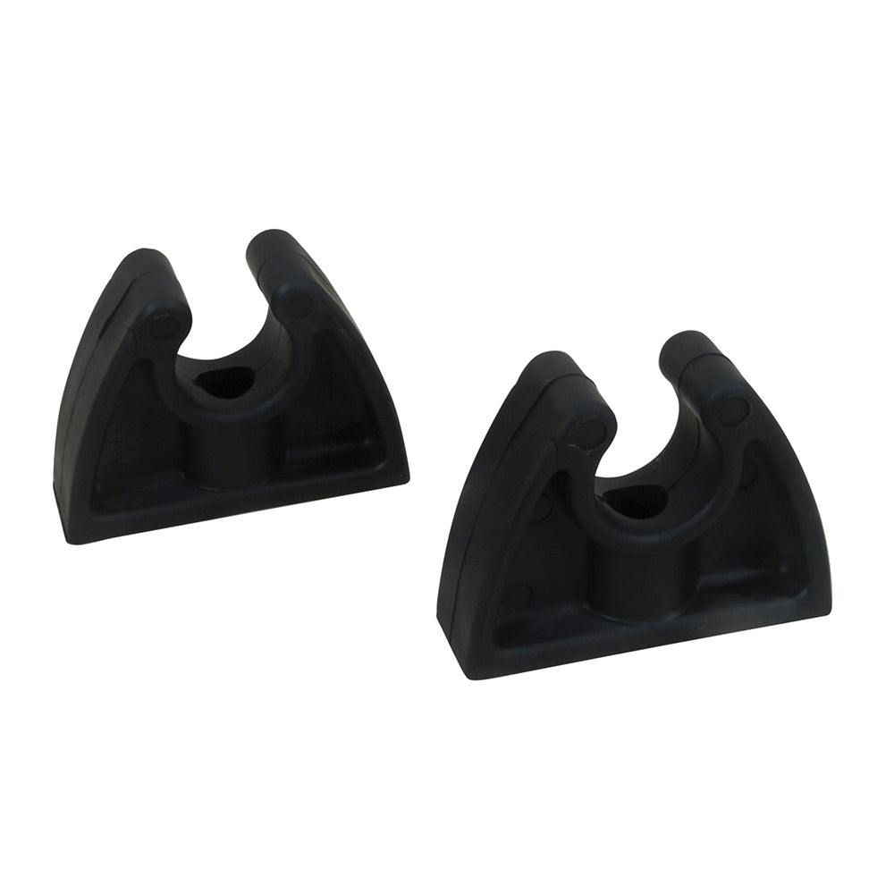 Perko Pole Storage Clips - Black - Pair-Marine Hardware-1-Tiny Boat Nation