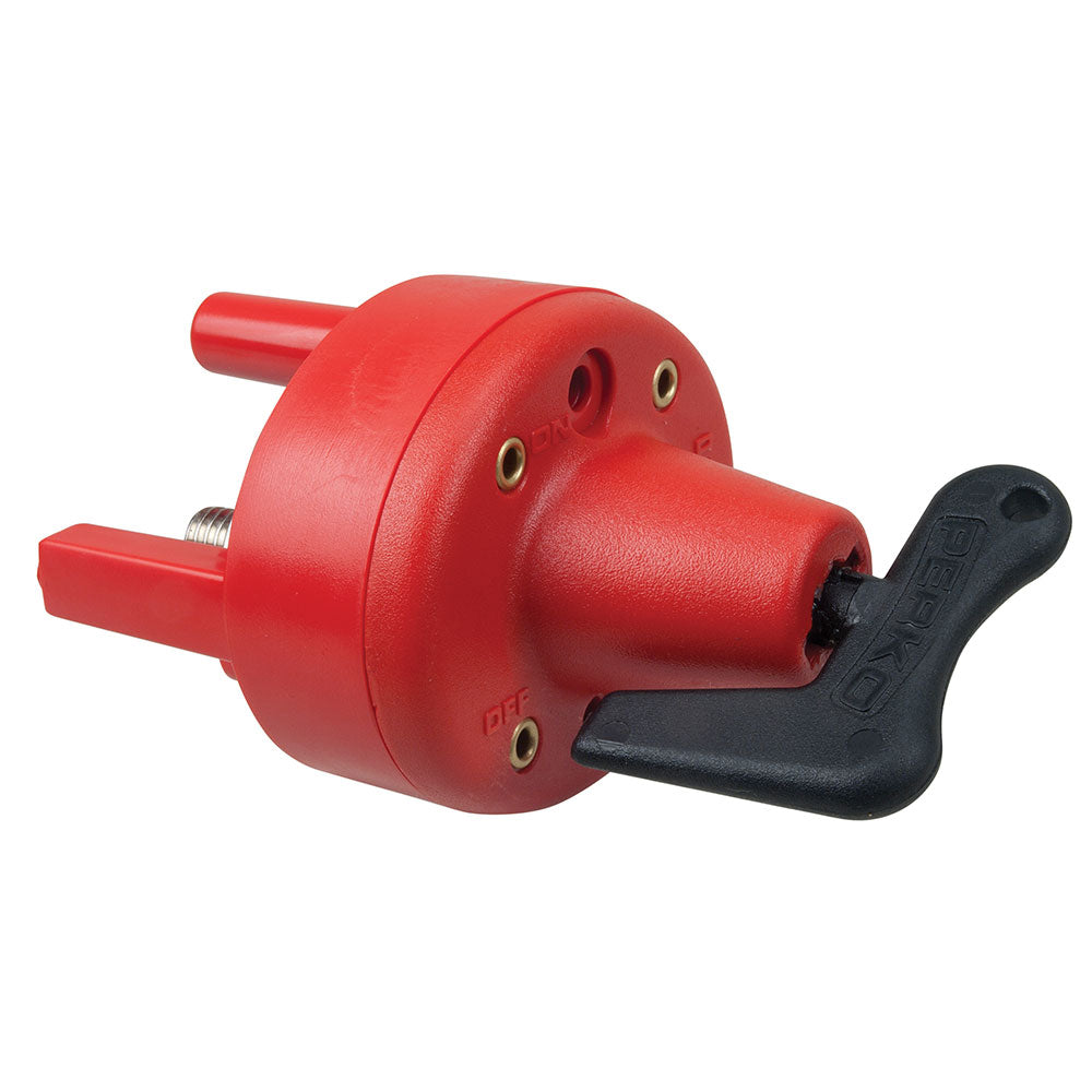 Perko Single Battery Disconnect Switch w-Mounting Ring &amp; Legs - Bulkhead Mount-Electrical-1-Tiny Boat Nation